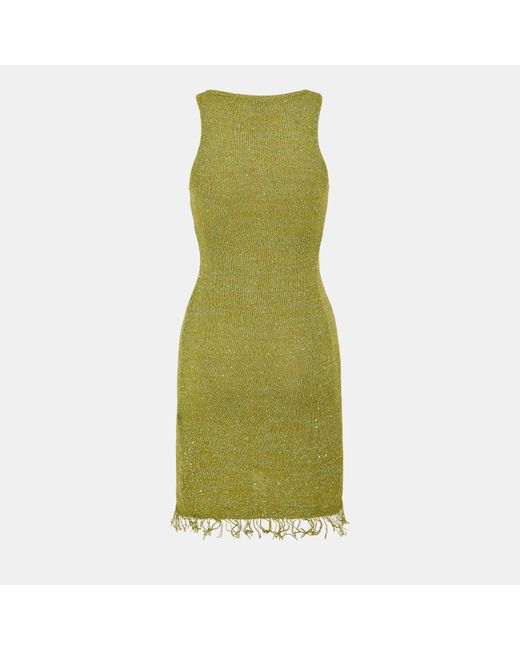 Asta Resort Green Natalia Tailored Mini Dress