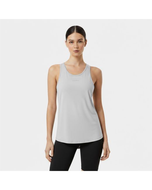 Usa Pro Gray Classic Racer Back Sports Tank