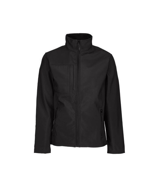 Regatta Black Octagon Ii Printable 3 Layer Jacket for men
