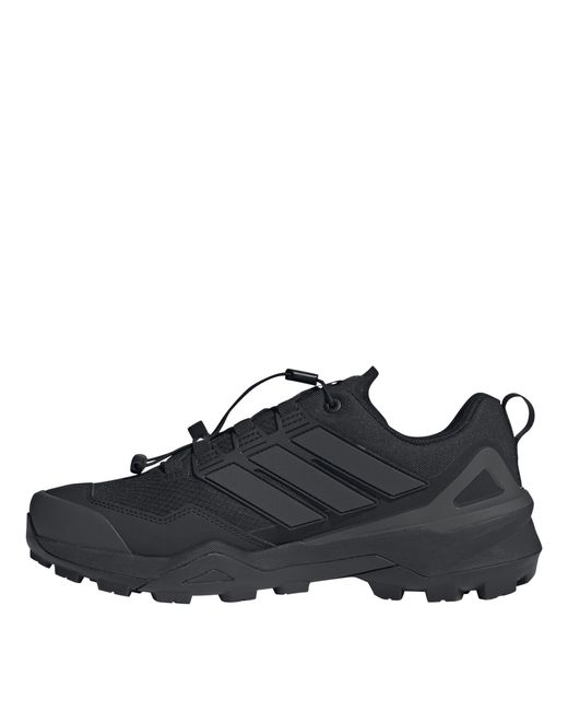 Adidas Black Terrex Skychaser Gore-Tex Hiking Shoes for men