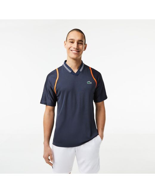 Lacoste Blue Sht Sleeved for men
