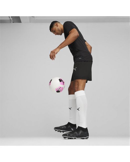 PUMA Black Teamfinal Training Short-Sleeve Performance T-Shirt for men