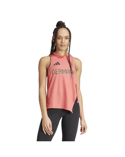 Adidas Pink Team D Tank