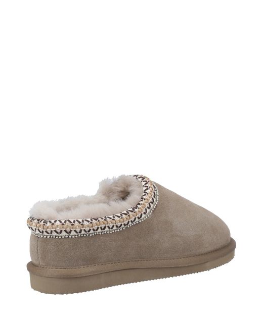 Cotswold Gray Foxmoor Slippers