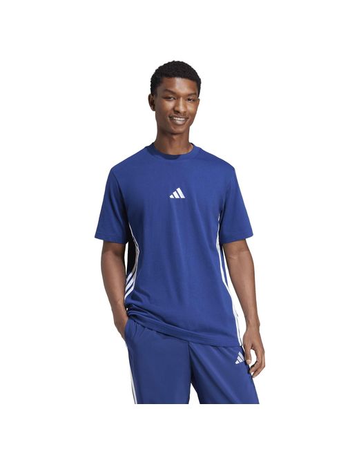 Adidas Blue T-Shirt for men