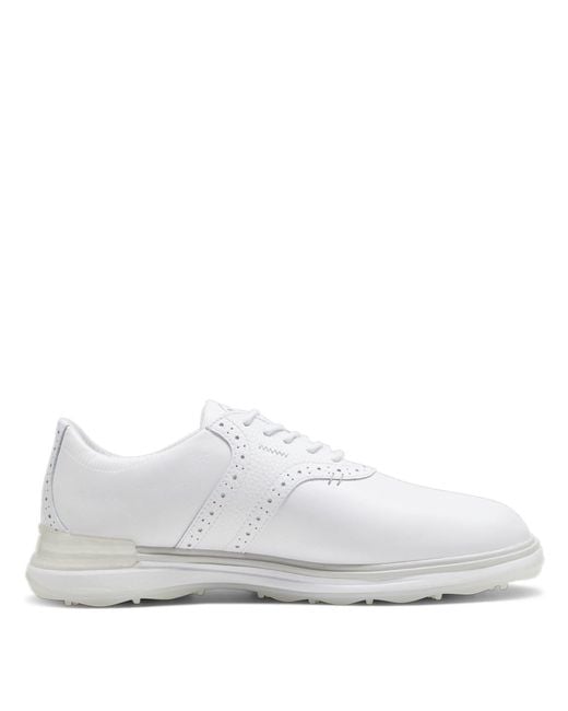 PUMA White Avant Spikeless Golf Shoes for men