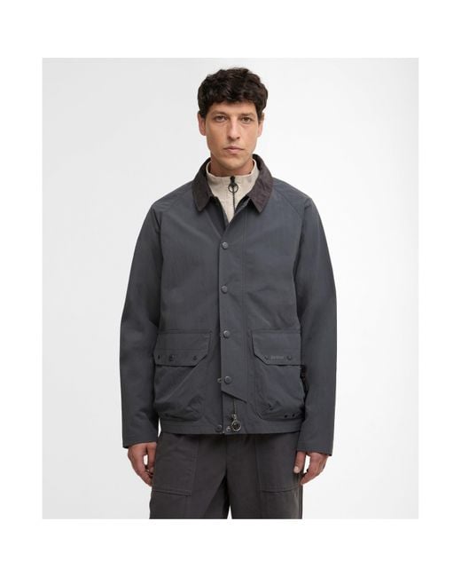 Barbour Gray Barn Jacket for men