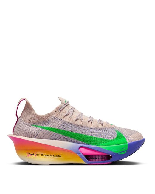 Nike Green Alphafly 3 Running Shoes
