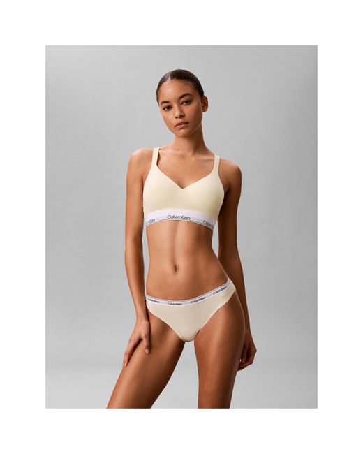 Calvin Klein Metallic Bralette