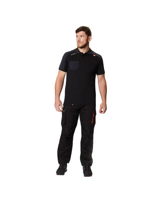 Regatta Black Heroic Worker Trousers Regular for men