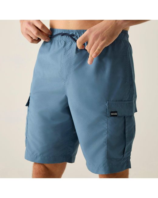 Regatta Blue Blanmont Quick-Drying Swim Shorts for men