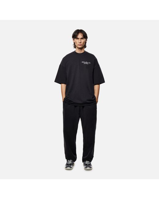 TELA CRUZ Black Studio Tee for men