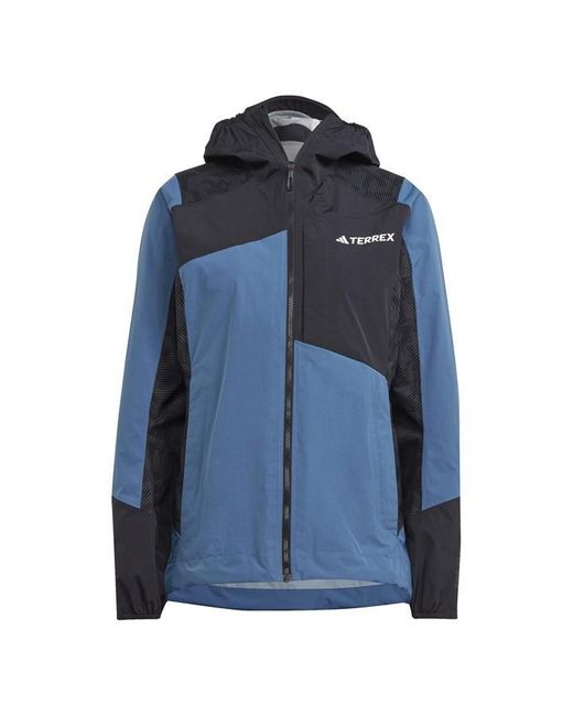 Adidas S Waterproof Jacket Blue/black Xl
