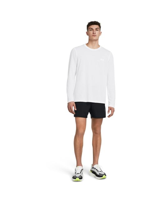 Under Armour Blue Ua Launch 5In Shorts for men