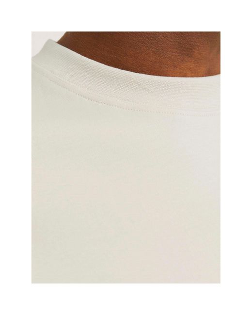 Jack & Jones White Urban Edge 220 Gsm T-Shirt for men