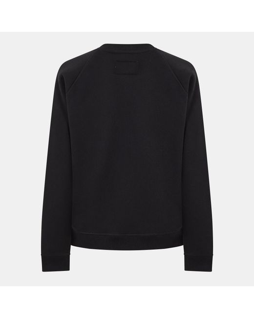Jack Wills Black Hunston Graphic Crew Neck Sweatshirt