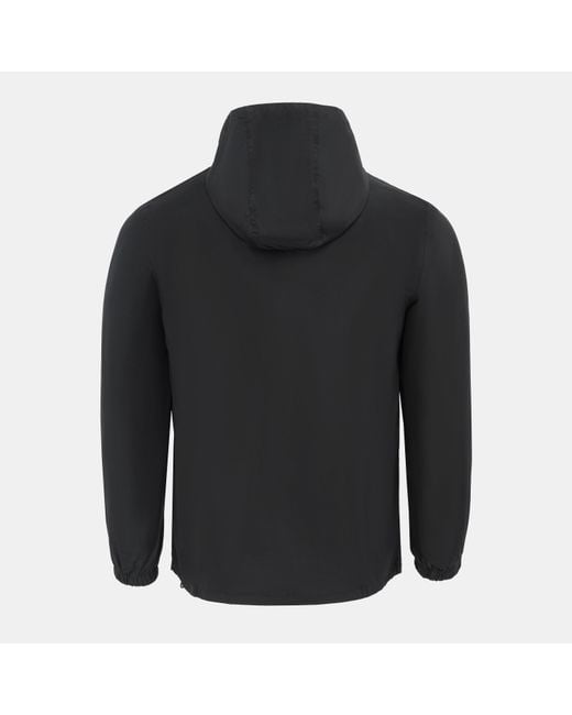 Donnay Black Lightweight Waterproof Windbreaker for men