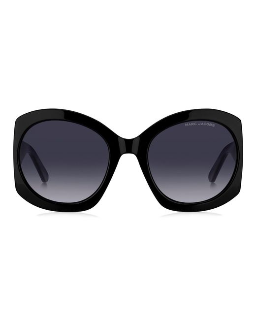 Marc Jacobs Black Round Sunglasses