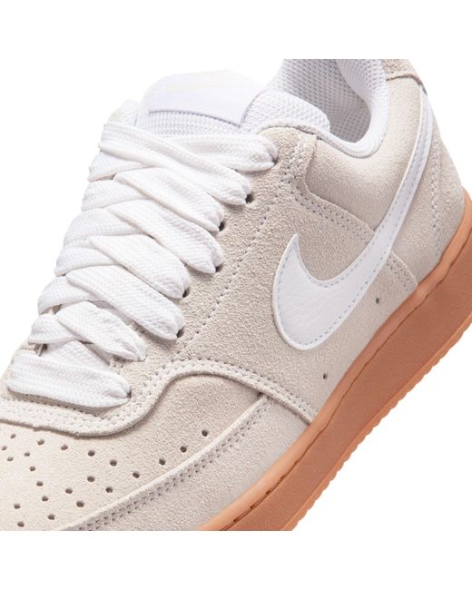 Nike White Low-Top Trainers