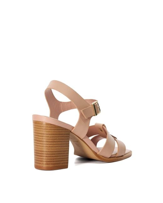 Dune Pink Jessia Heeled Sandal