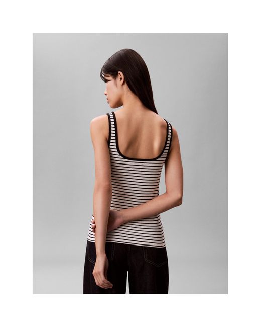 Calvin Klein Black Tank Vest