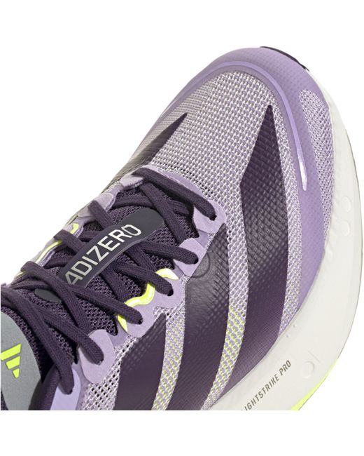 Adidas Blue Adizero Boston 13 Road Running Shoes