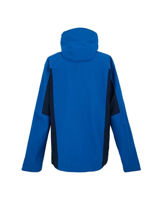 Regatta Blue Birchdale Ii Isotex 15000 Breathable Long Sleeve Waterproof Jacket for men