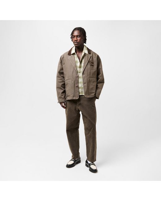 KENZO Brown Workwear Harrington Jacket for men