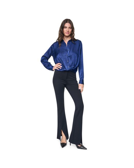 DKNY Blue Twist Crease T Ld64