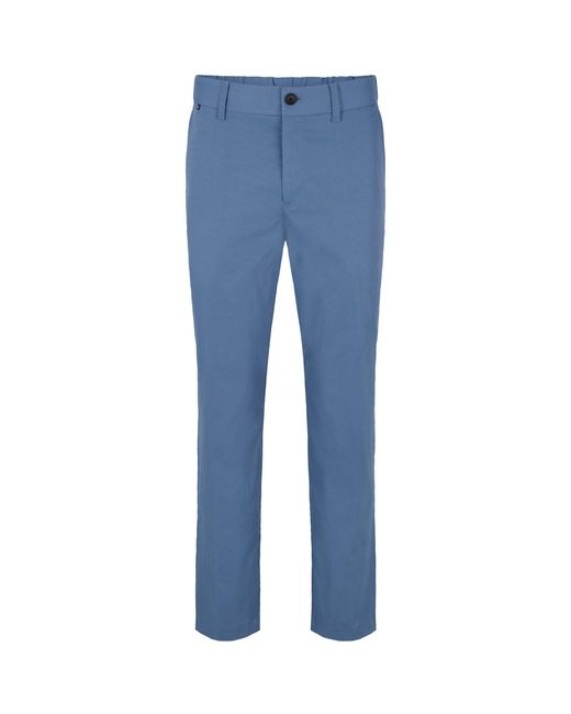 Boss Blue Perin Straight Leg Trouser for men