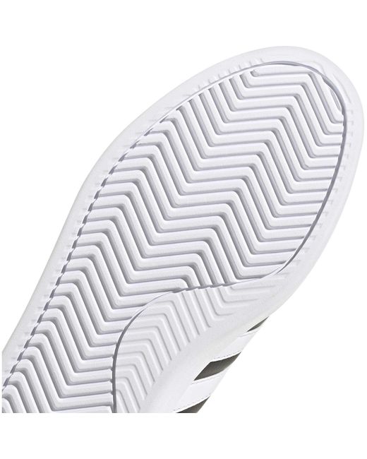 Adidas Black Grand Court Cloudfoam Comfort Shoes