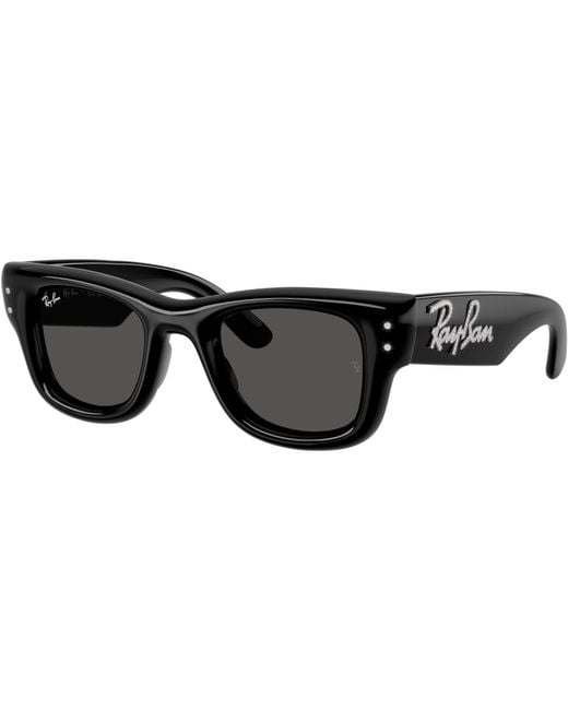 Ray-Ban Black Puffer Wayfarer Sunglasses