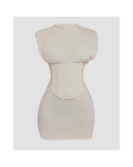 Mars the Label White Sandra Mini Dress