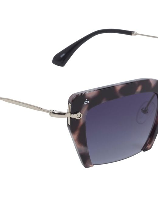 Privé Revaux Metallic Adults The Socialite Round Sunglasses