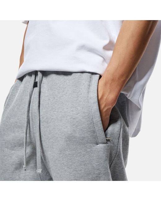 TELA CRUZ Gray Studio Closed Hem Fleece Joggers for men
