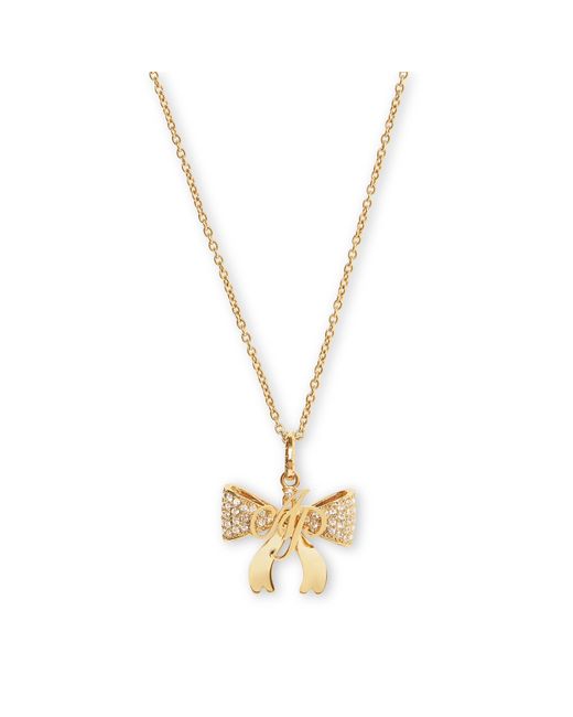 Agent Provocateur Metallic Brietta Bow Necklace