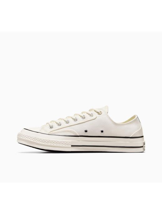 Converse White Adults Chuck 70 Canvas And Leather Trainers