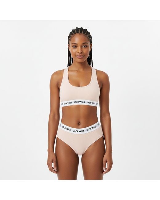 Jack Wills Blue Wilden Multipack Boy Pants 3 Pack Ladies