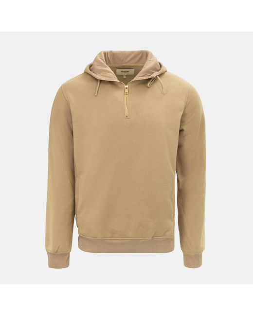 Firetrap Natural Hood Shirt And Short Set for men