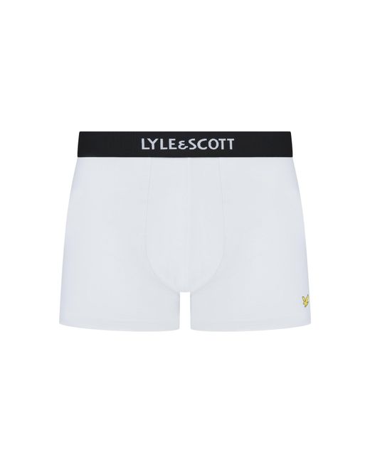 Lyle & Scott Black Henrick Boxers for men