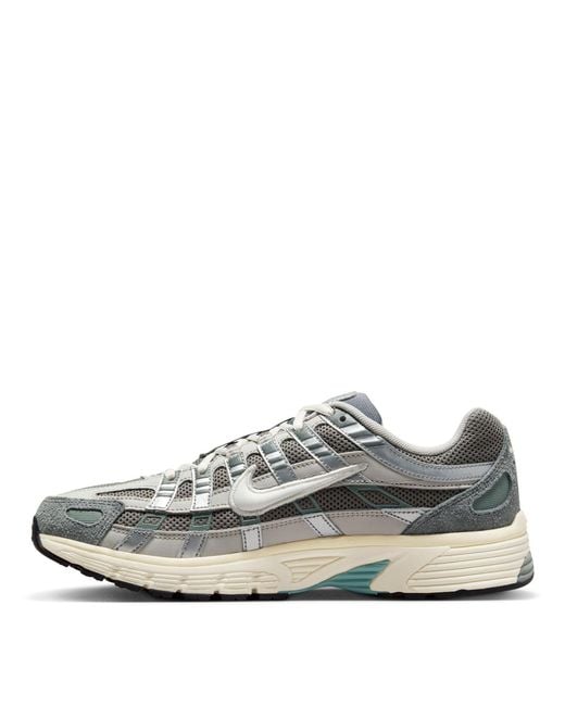 Nike Gray P-6000 Trainers for men