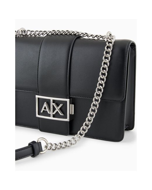 ARMANI EXCHANGE Black Shoulder Bag