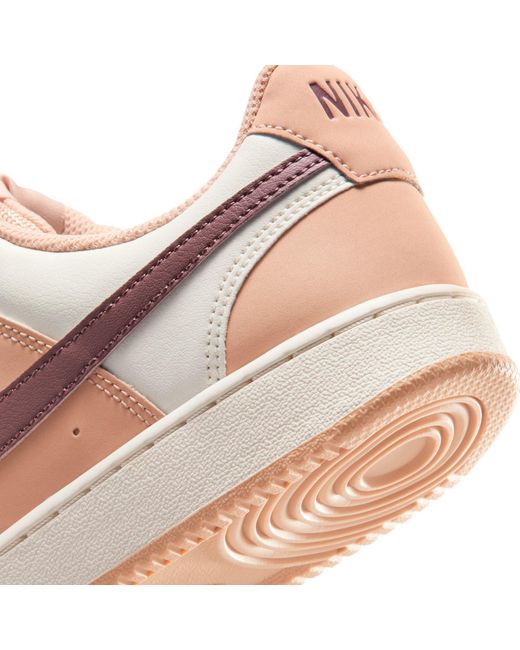 Nike Pink Court Vision Low Next Nature Trainers