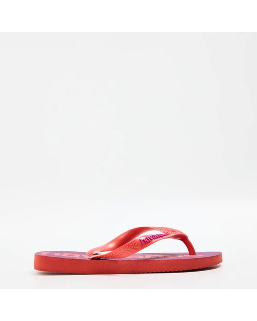 Havaianas Red Flip Flops