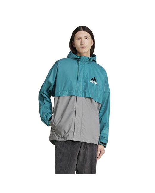 Adidas Blue Eqt Windbreak for men