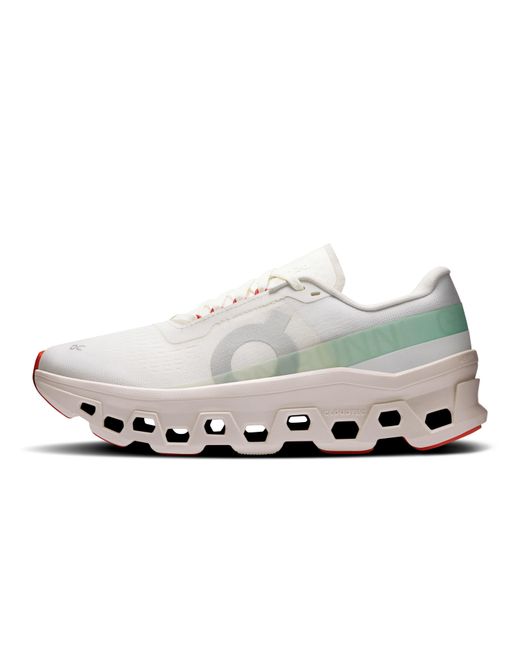 On Shoes White Cloudmster Running Shoes