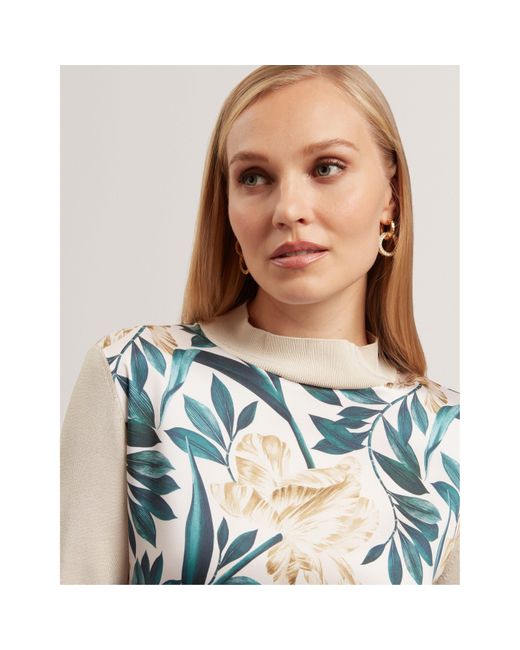 Ted Baker Blue Knitted Top