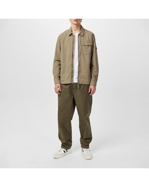Barbour Green B.Intl Maze Peached Overshirt for men