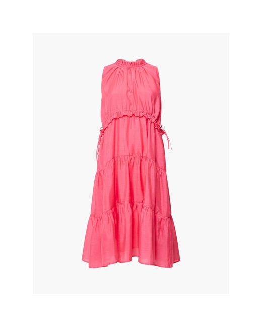 French Connection Red Swing Dress