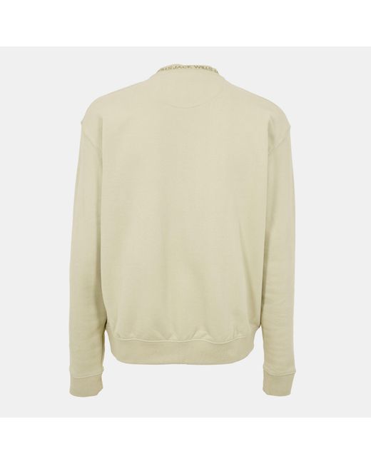 Jack Wills Natural Jacquard Crew Sweatshirt for men